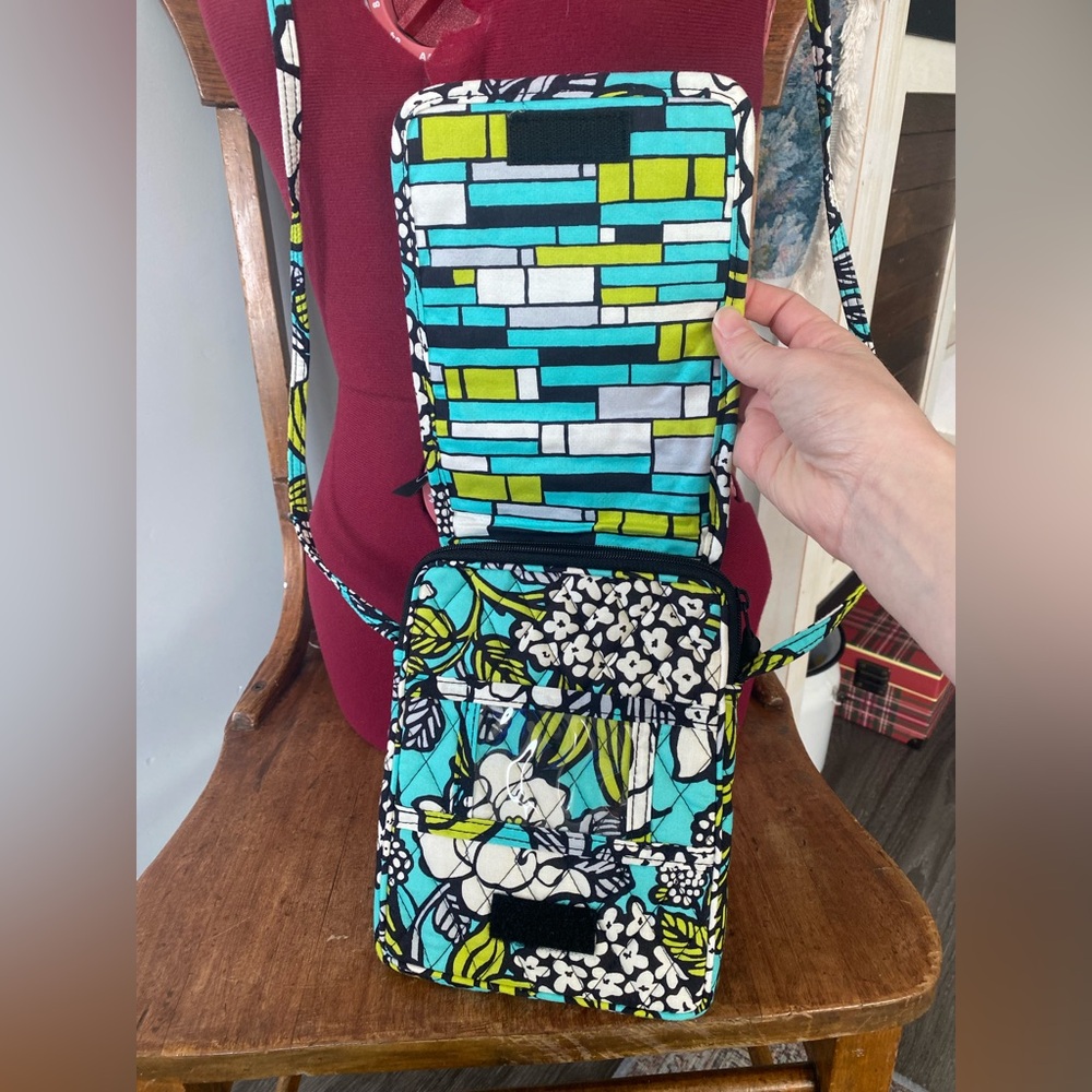 Vera Bradley Island Blooms Mini Hipster Crossbody Bag - Picture 5 of 7